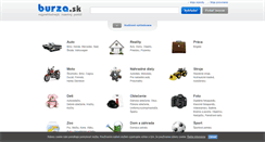 Desktop Screenshot of burza.sk